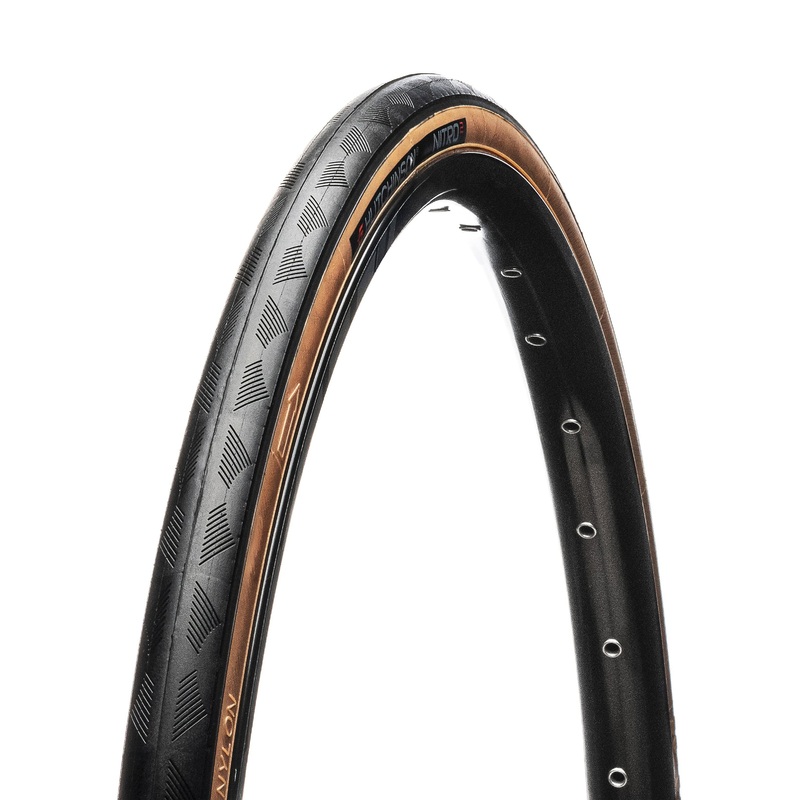 Hutchinson NLA Nitro 2 Road Tyre (Tan Wall, 700 x 28, TT, FB)