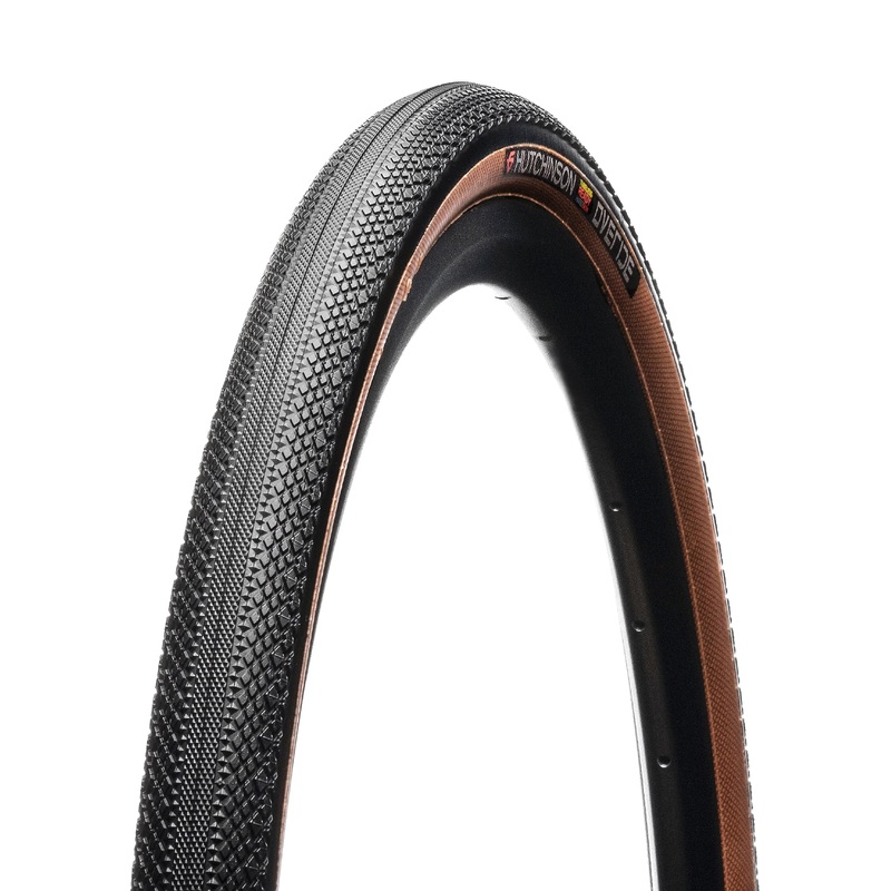 Hutchinson Overide Gravel Tyre (Tan Wall, 700 x 38, TR, FB, HS)
