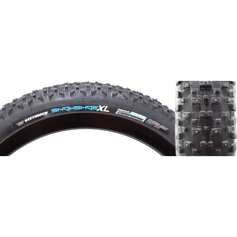 Vee tire & rubber SnowShoe XL Studded 240 Stud 26x4.8 Studded Tire