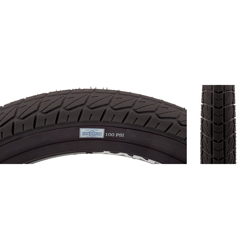Sunday Current Tire - 20 x 2.25 Clincher Wire Black