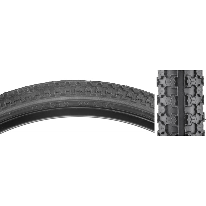 Sunlite MTB Raised Center 26x1.75 Standard Tire